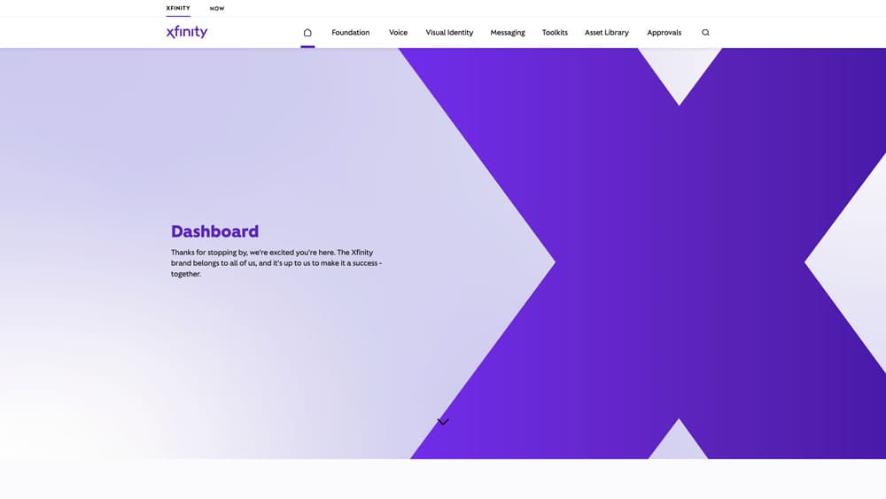 Xfinity Brand Hub