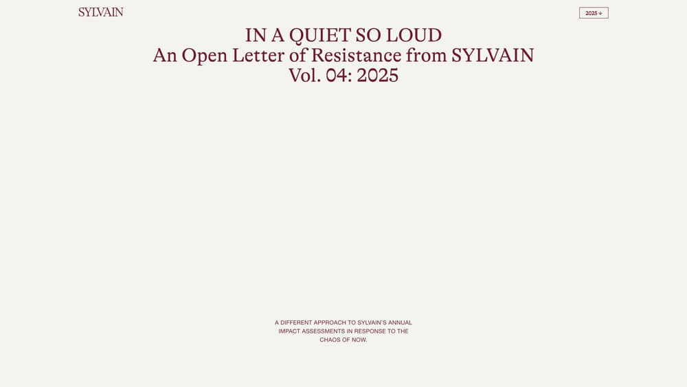 SYLVAIN Impact Report 2025